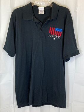 Designated Survivor Black Polo SzXL ABC Show Never Worn Embroidered Giveaway